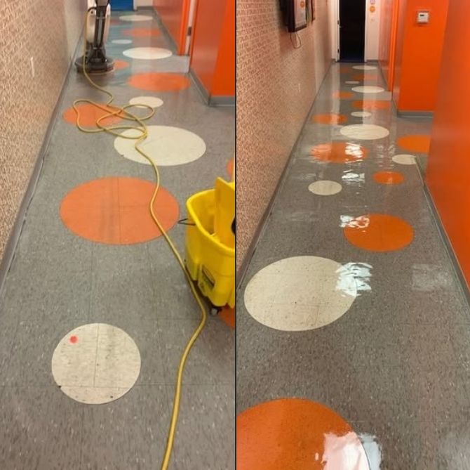 VCT Stripping & Waxing — Floor Restoration, Bronx NY